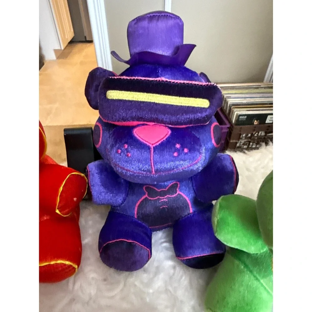 Five Nights at Freddys Plush Lot Foxy Bonnie Freddy Chica Reversible 7-8 Inch